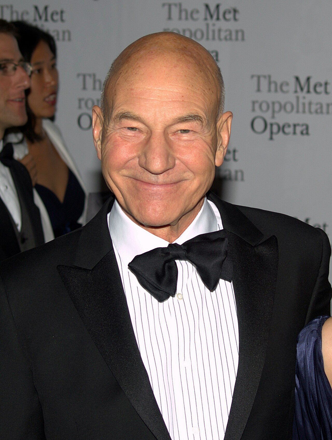 Patrick Stewart at the Metropolitan Opera's 2010 opening night