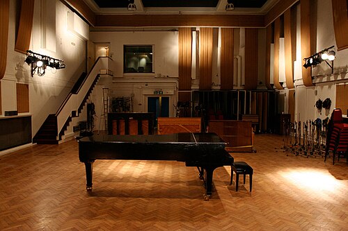 Studio Two of Abbey Road Studios, 2008.