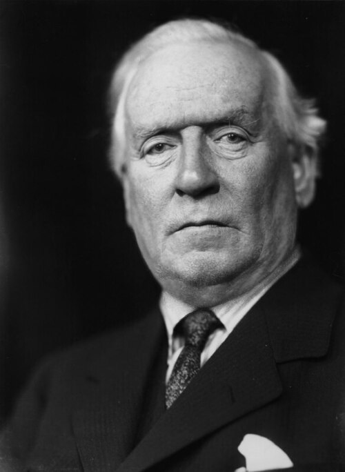 Portrait of Beresford-HH Asquith, 1923.