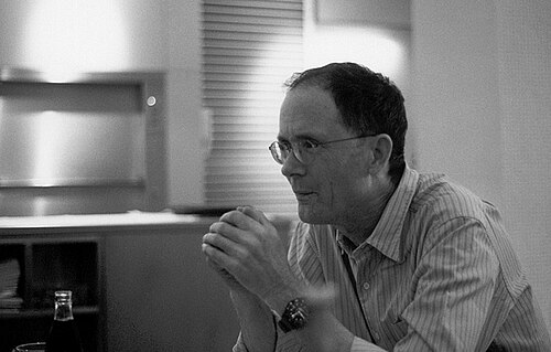 William Gibson in Bloomsbury, London in September 2007.