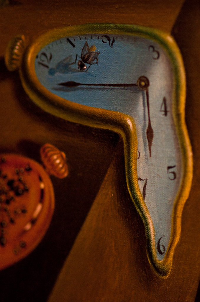 Close-up Photo of Salvador Dali’s painting ‘The Persistence of Memory' | 110926-2497-jikatu