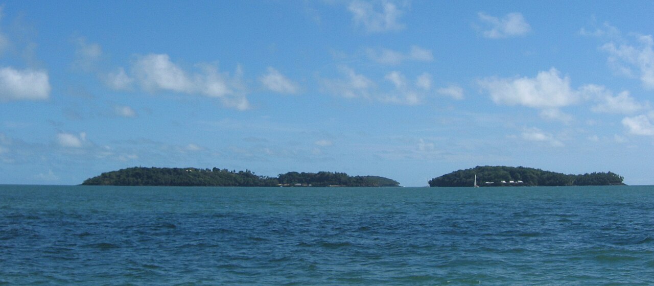 The Îles du Salut, where Girl Pat is believed to have watered after crossing the Atlantic.