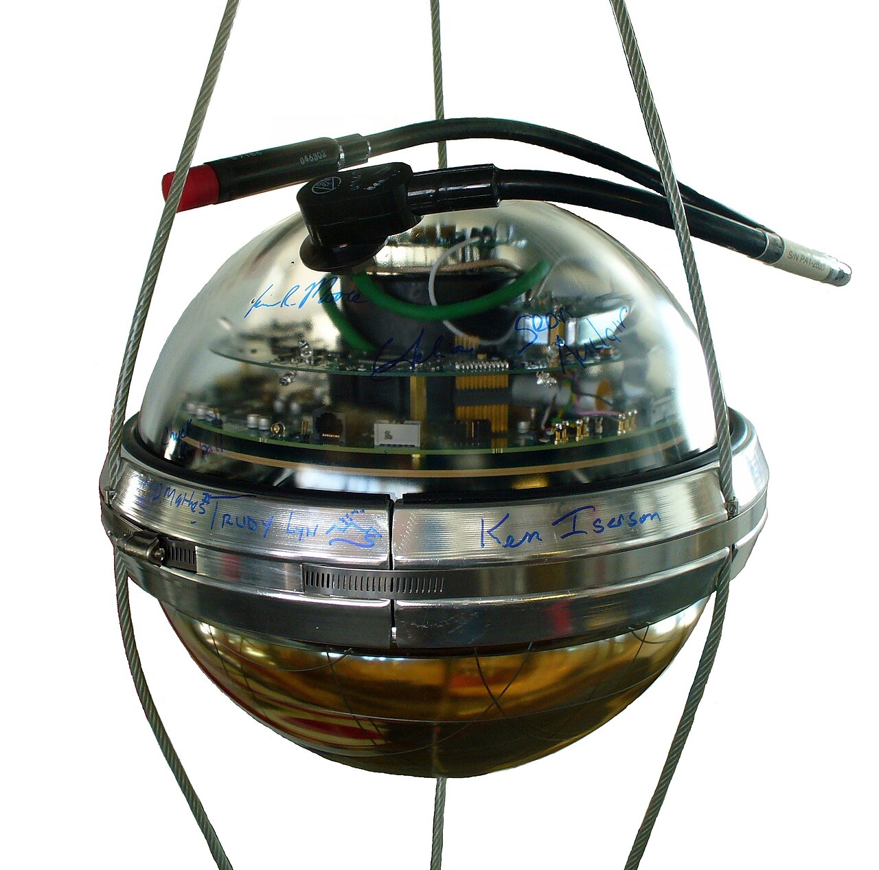 Taklampa, a Digital Optical Module built for IceCube hole #85.