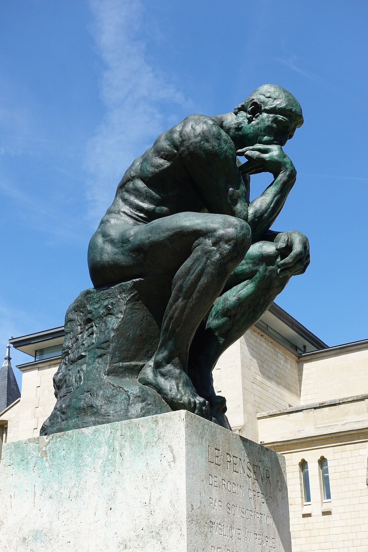 Le Penseur (1904) in the Musée Rodin, Paris