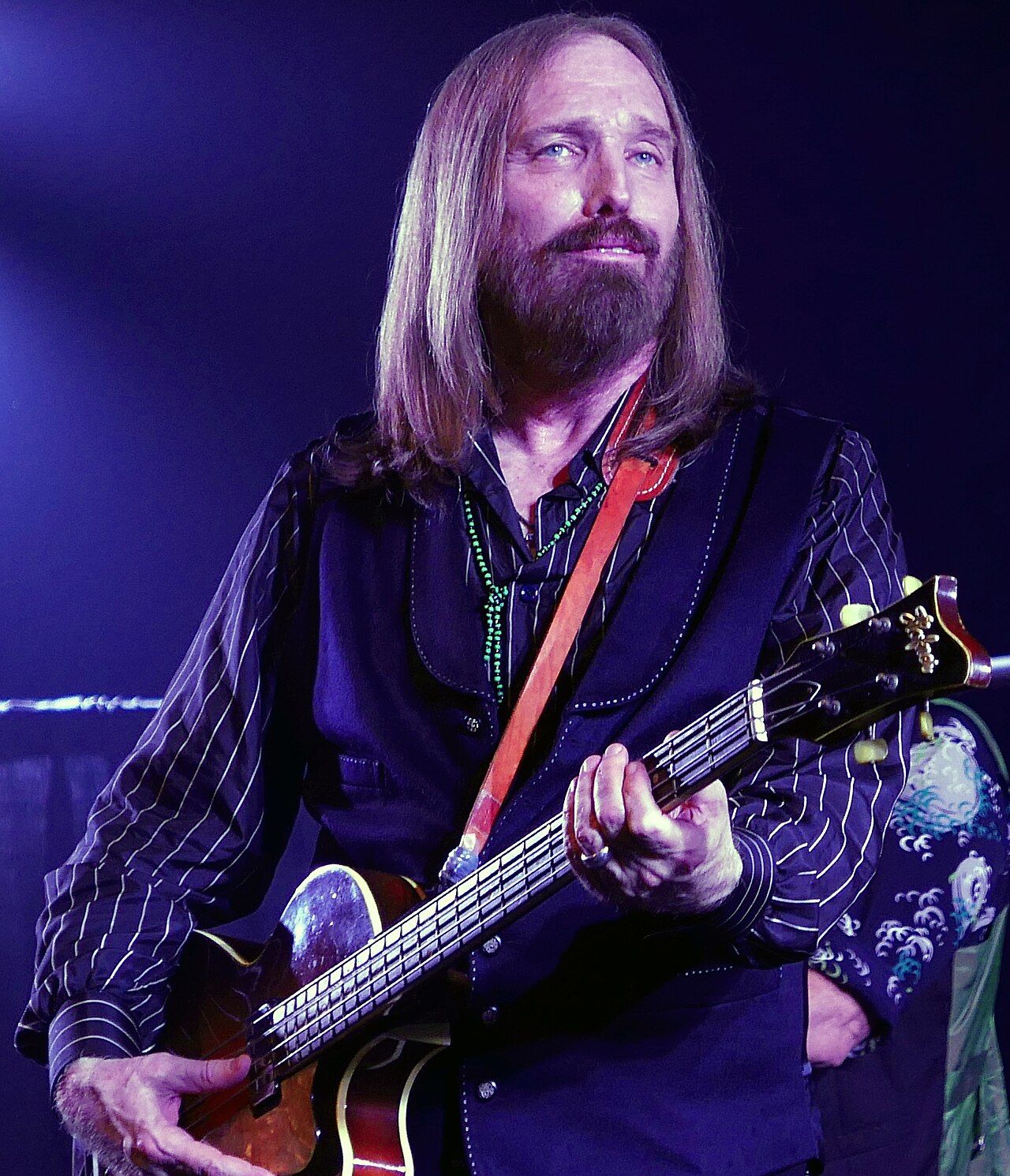Tom Petty performing on stage in San Francisco in 2016.