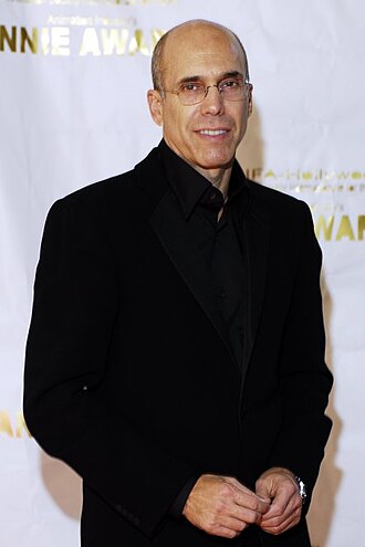 Jeffrey Katzenberg, chairman of Walt Disney Studios during the production and screening of Beauty and the Beast.