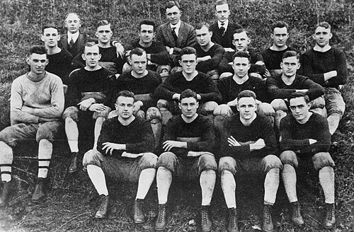 The 1916 Georgia Tech football team.