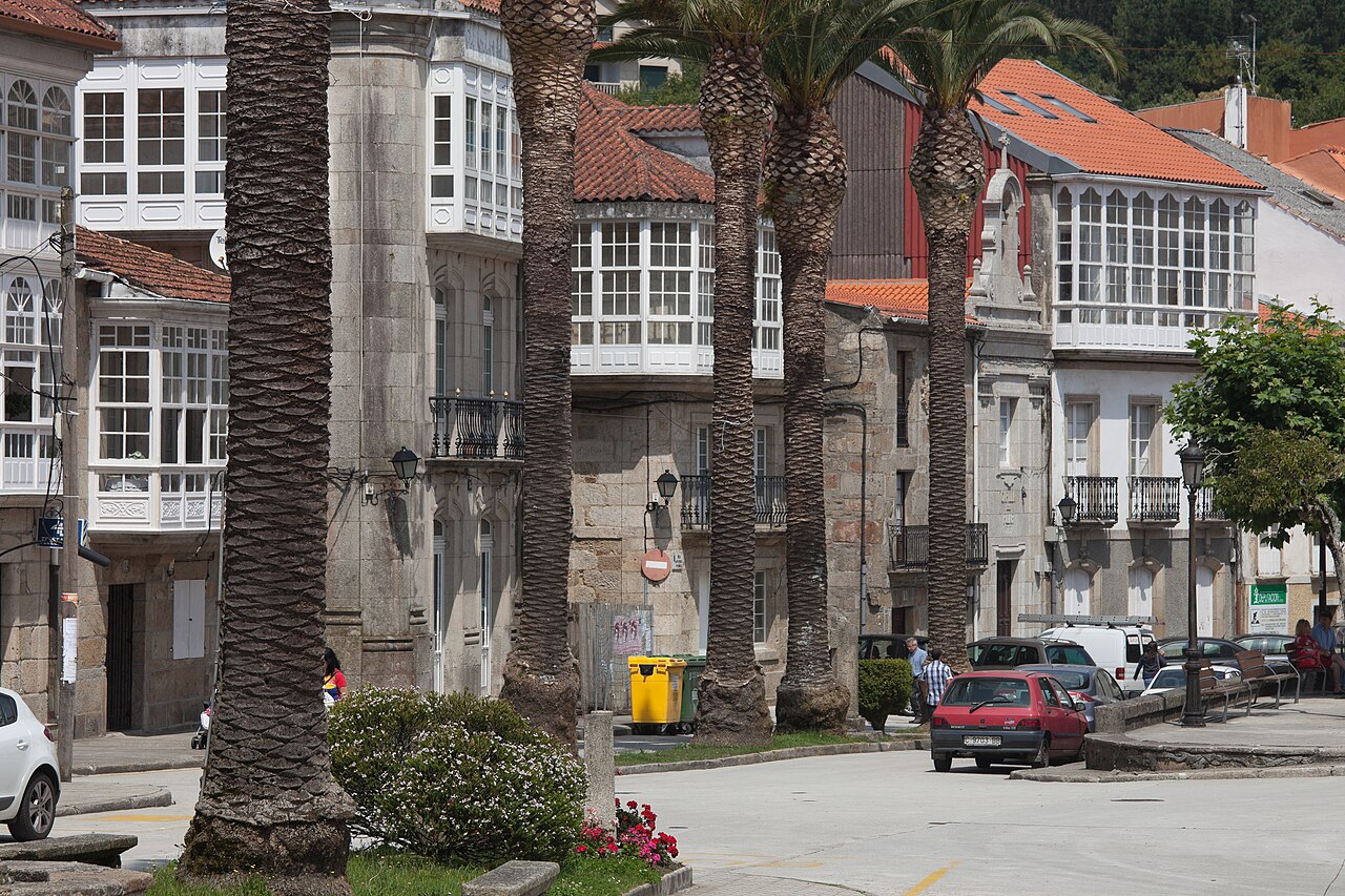 Corcubión, Spain, where Girl Pat rested in April 1936.